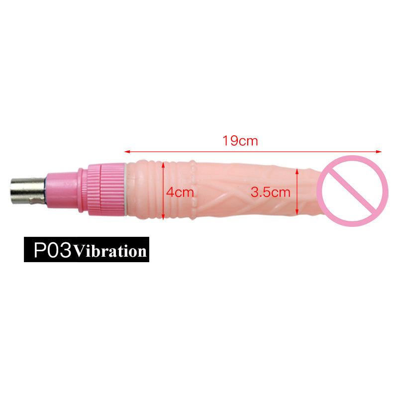 Lurevibe - Automatic Gun Machine Penis Accessories Female Masturbator Extension Rod