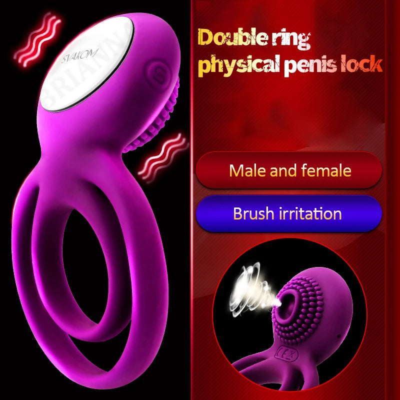 Lurevibe - Male Cock Masturbation Vibrating Penis Ring