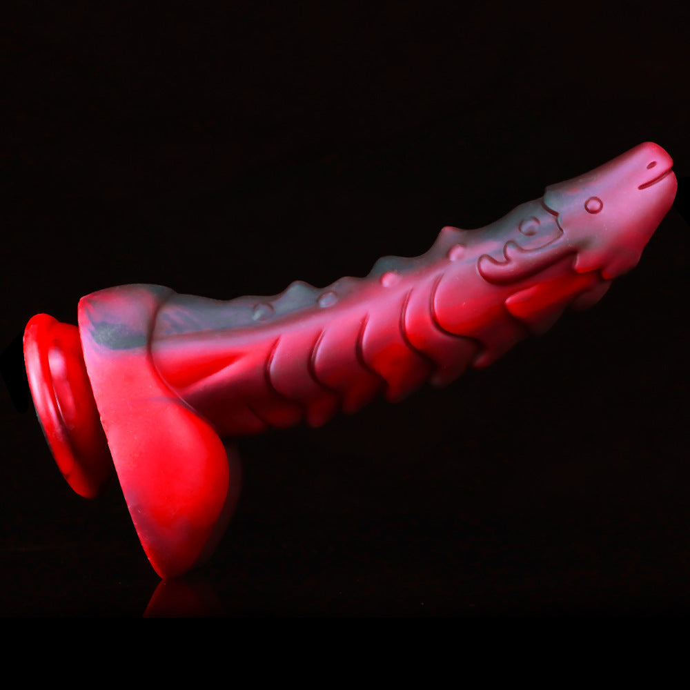 Faucet Soft Silicone Mixed Color Artificial Dildo