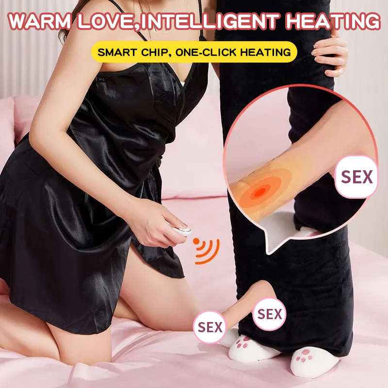 Discreet Cat Pillow Remote Control Sex Machine