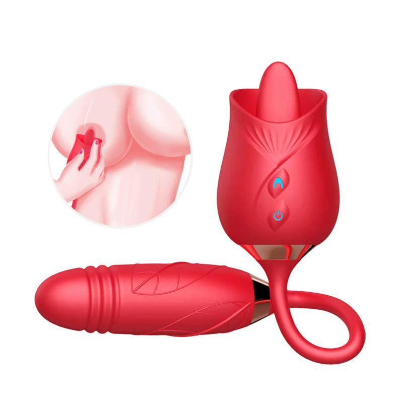 Lurevibe - The Rose Toy With Bullet Vibrator Pro