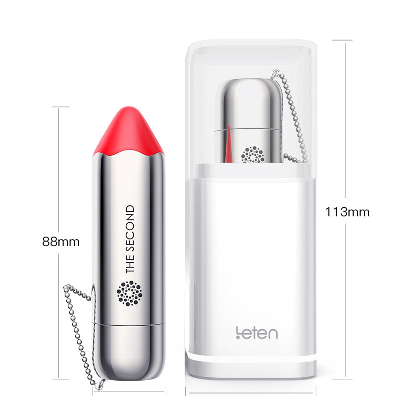 Lurevibe - Little Silver Bullet Lipstick Vibrator