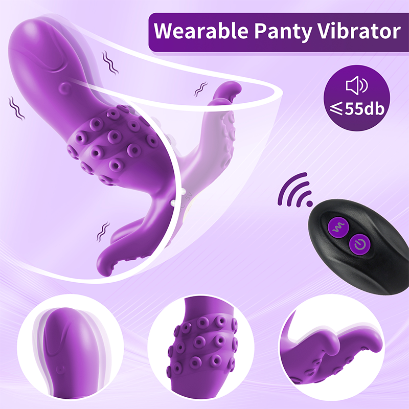 Stouch Wearable Panty Vibrator Prostate Massager for Men and Women