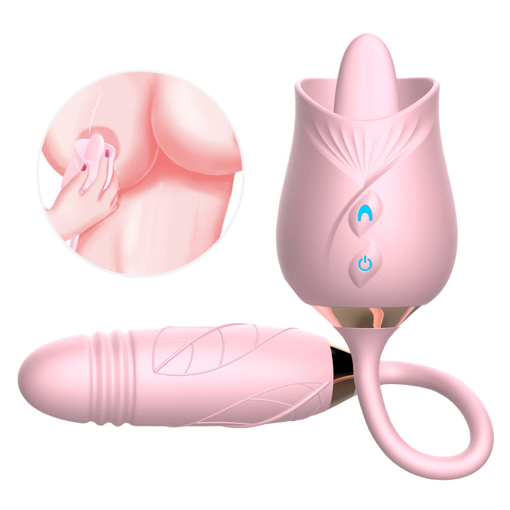 Lurevibe - The Rose Toy With Bullet Vibrator Pro