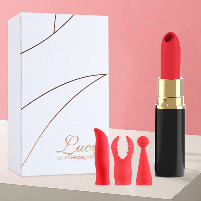 Desiretouch - Lipstick Jump Egg Sucking Vibrating Stick Female