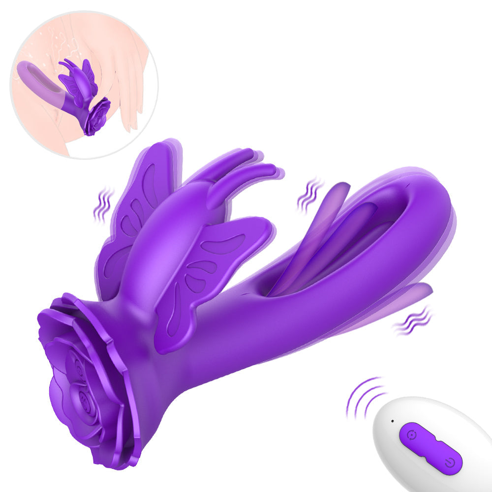 Lurevibe - Intelligent Remote Control Vibrating Sex Vibrator Invisible Wearable Masturbation Device For Women