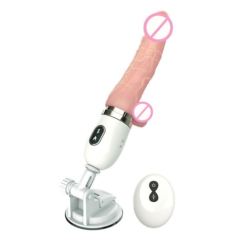 Desiretouch - Small Dildo Machine Suction Cup Vibrant Toys with Remote Control