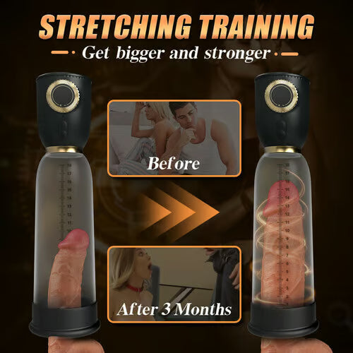 Lurevibe - Royal 2 in 1 Stretching Training Penis Pump