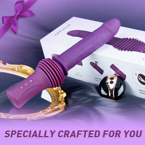 Powerful 145° Adjustable Base Heating Thrusting Vibrating Dildo Machine 11.81 Inch