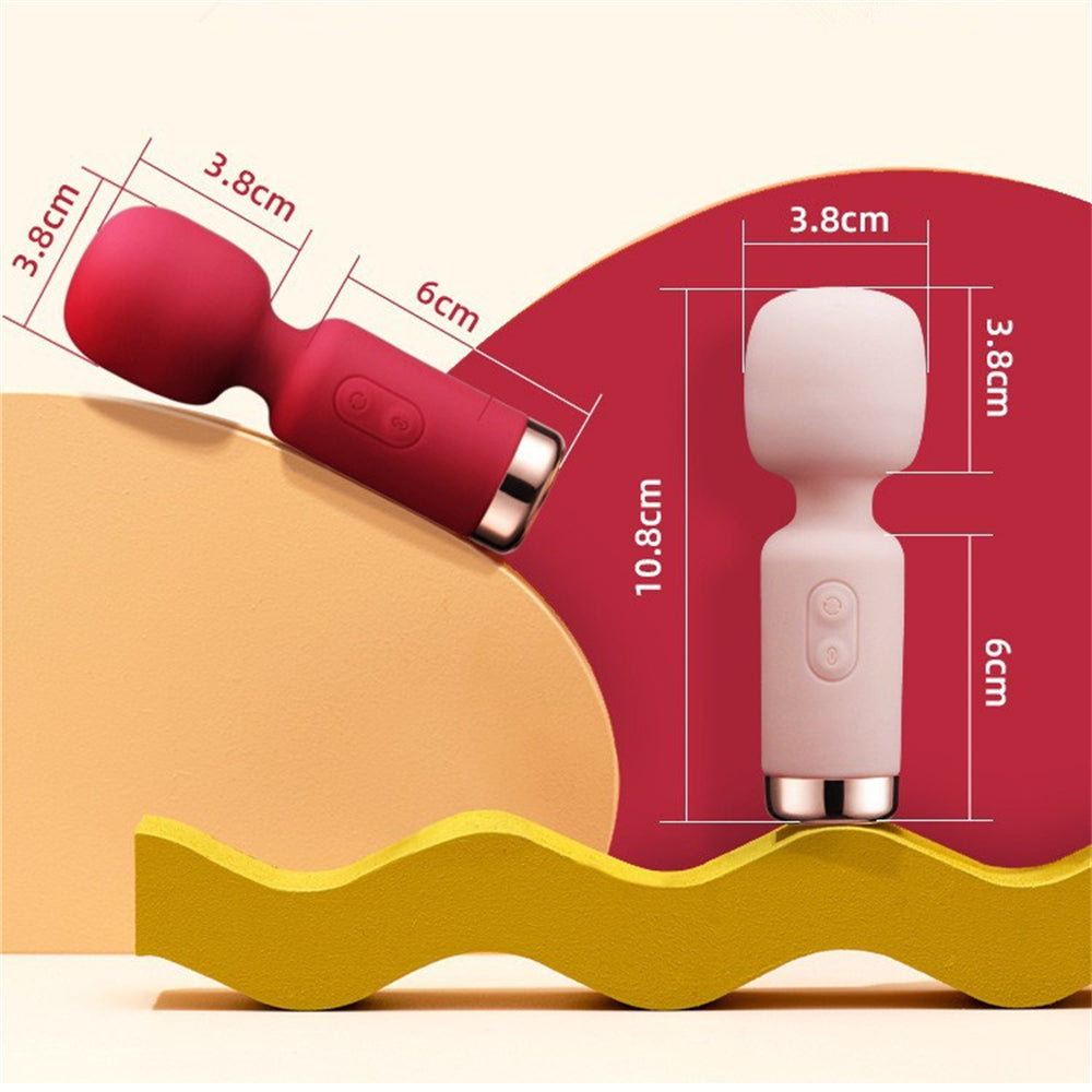 Lurevibe -Mini Strong Shock  Vibrator Women's Multi Frequency Second Wave Masturbator Small Massage Stick