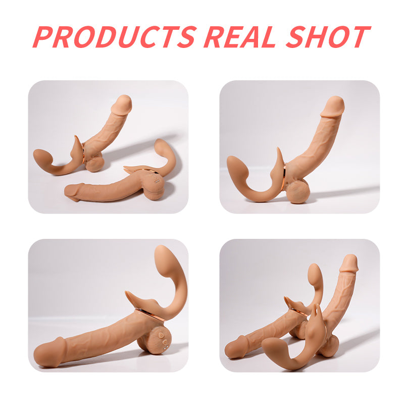 Desiretouch - Double-Ended Dildos Female 10 Frequency Variable Sex Machine Clitoris Vibrator