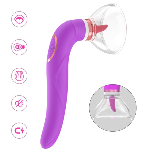 Lurevibe - Female Clitoral Sucking Tongue Vibrator