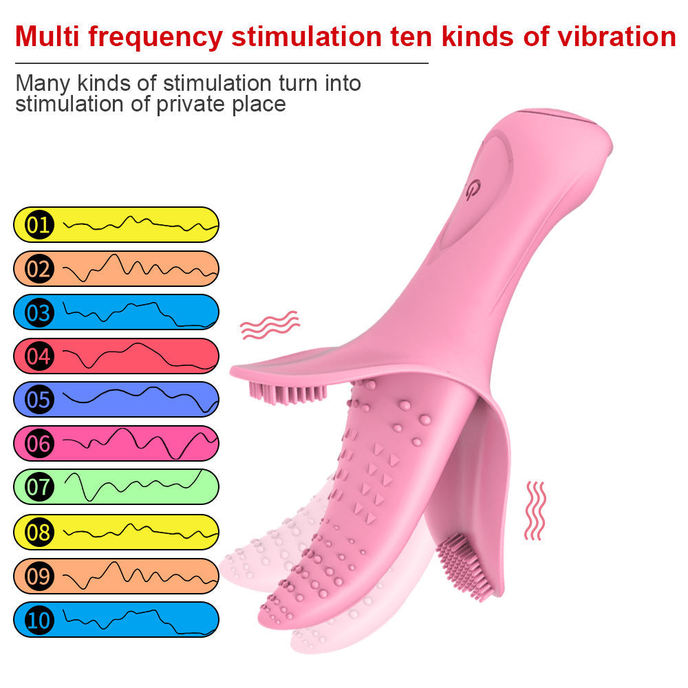 Lurevibe - Silicone Tongue Vibrator