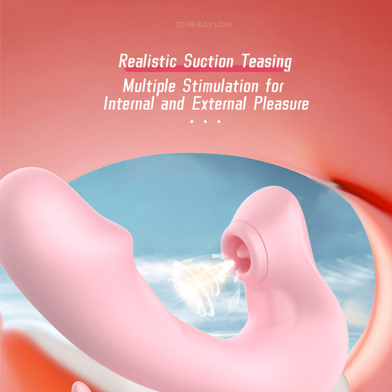 Lurevibe - G-Spot Stimulation Anal Play Clitoral Suction Wearable Female Masturbator