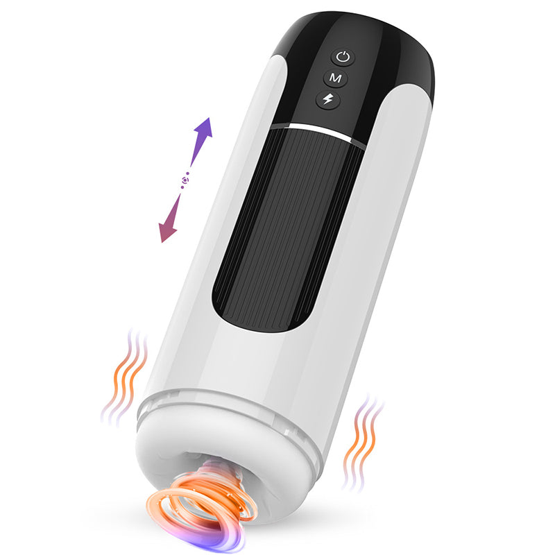 Lurevibe - Fully Automatic Male Telescopic Vibrating Masturbator