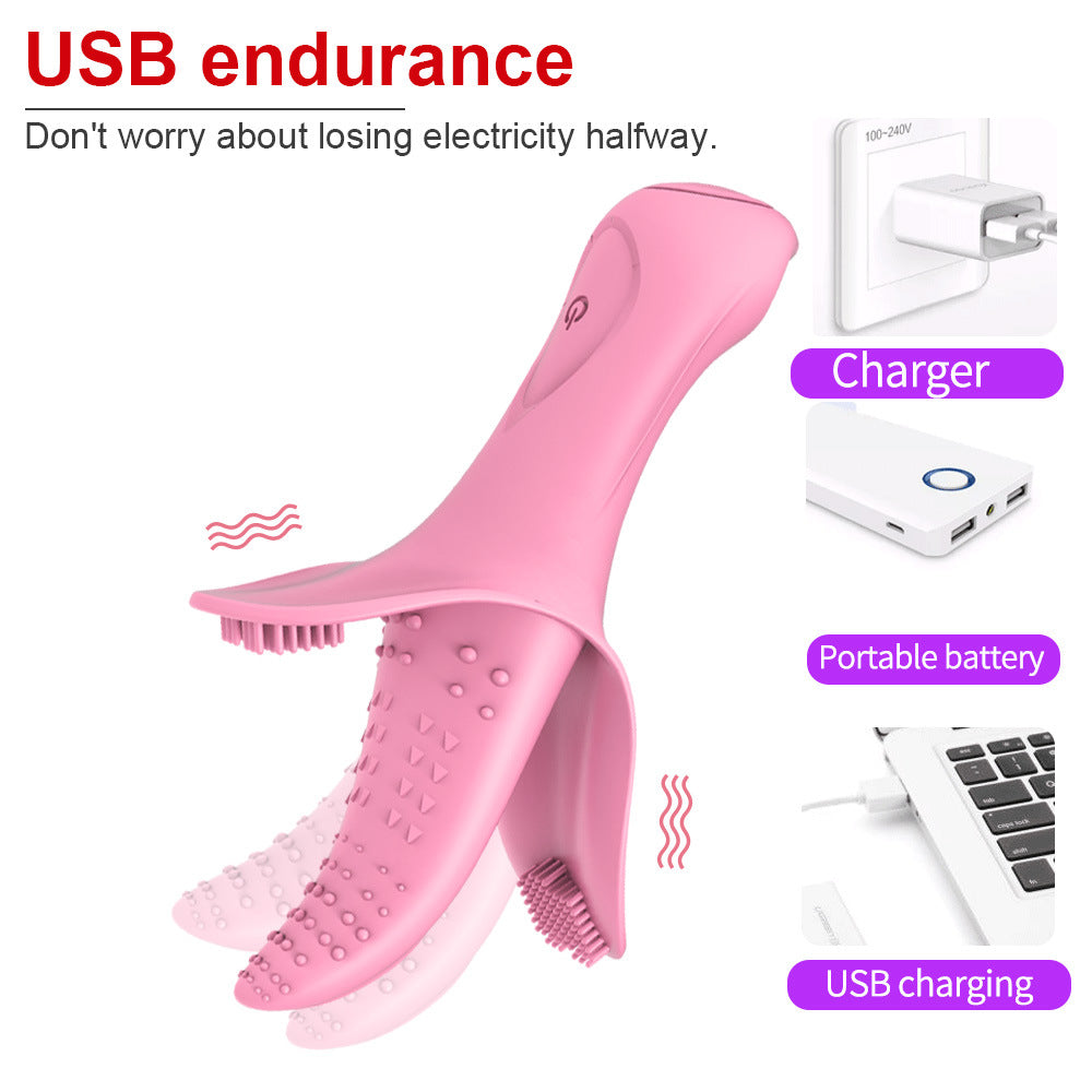 Lurevibe - Silicone Tongue Vibrator