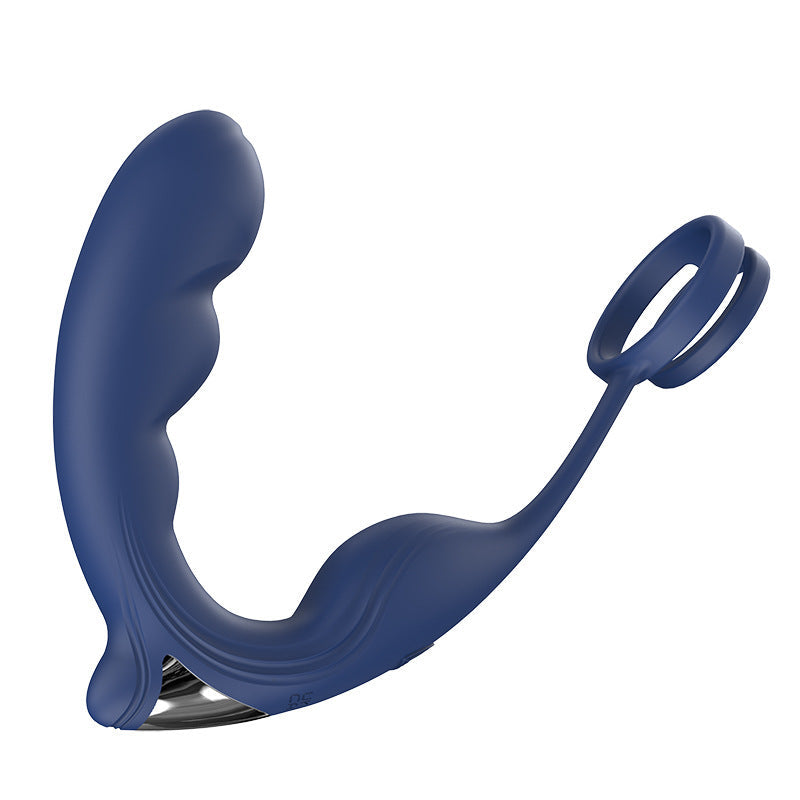 9 Speed Vibrating Prostate Massager Delayed Ejaculation Ring Anal Plug Vibrator With Remote Control