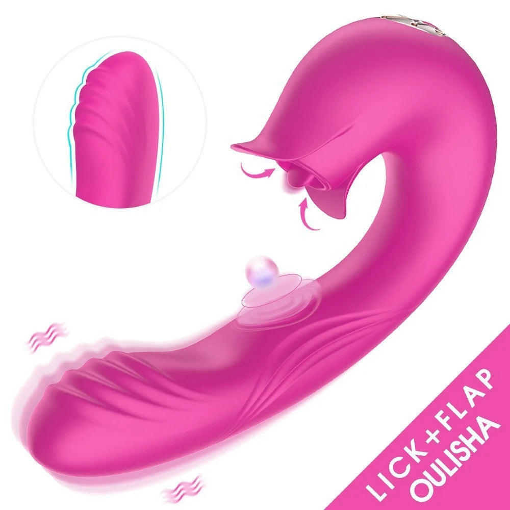 Desiretouch - Devil Flower Sex Toys Sucking Dildo Vibrator For Women