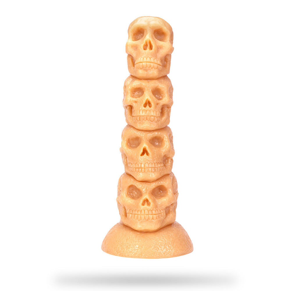 12.3 Inch Skull Giant Butt Plug Huge Dildo