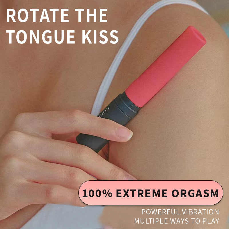 Lurevibe Lipstick Stick Vibrating Rotating Female Vibrator Masturbator