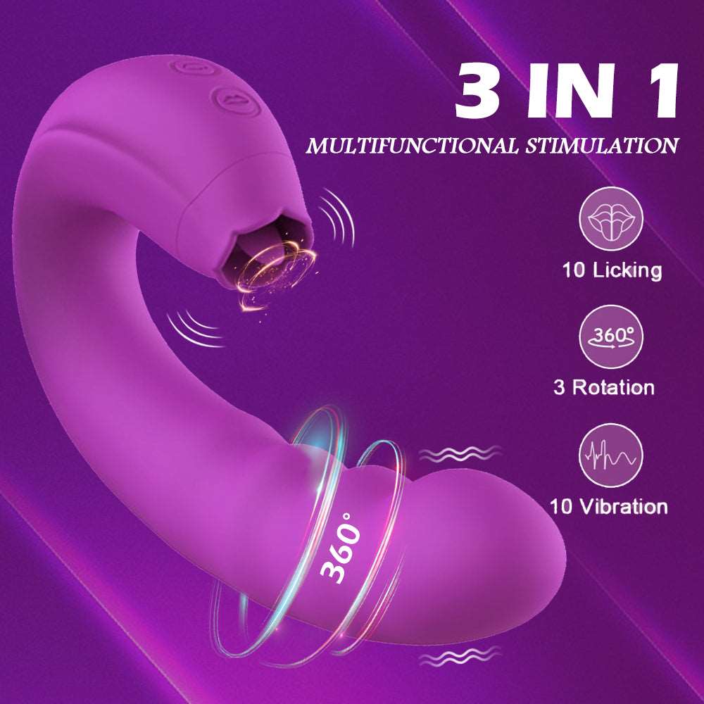 Desiretouch - 3 In 1 Female Clitoris Breast G-spot Stimulator