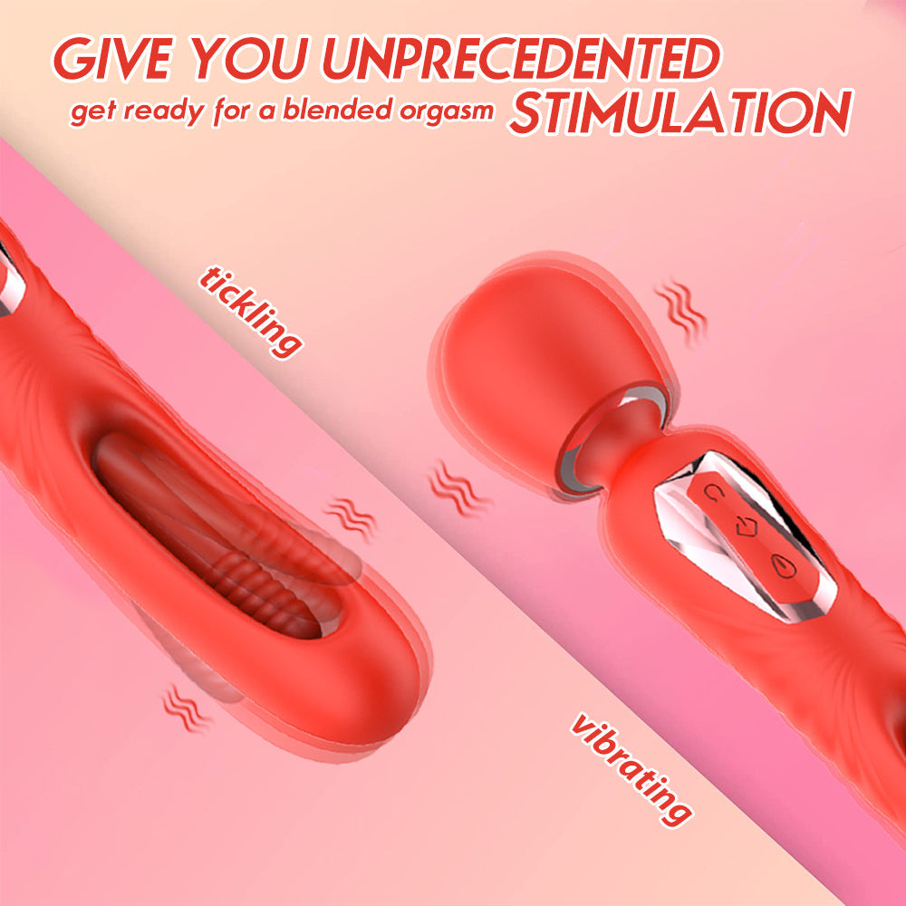 Lurevibe - Hollow AV Stick Slaps And Teases Women With Masturbation Device And Vibrator