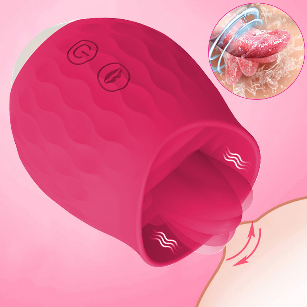 Lurevibe -Rose Toy Vibrator For Wome Clitoral Tongue Licking Vibrator