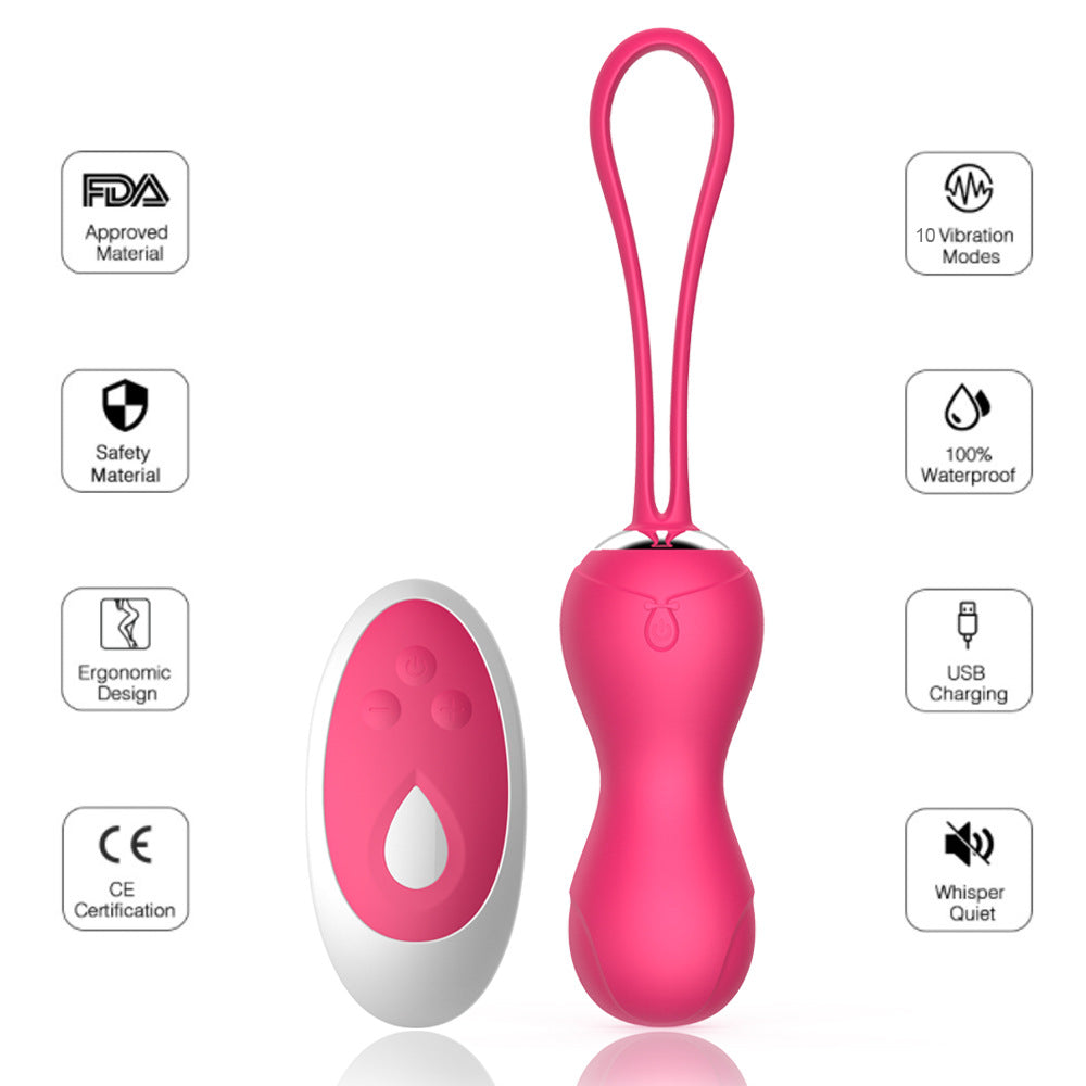 Lurevibe - Vibrating Eggs Vaginal Tighten Exercise Kegel balls G Spot Vibrators  Clitoris Stimulation for Women