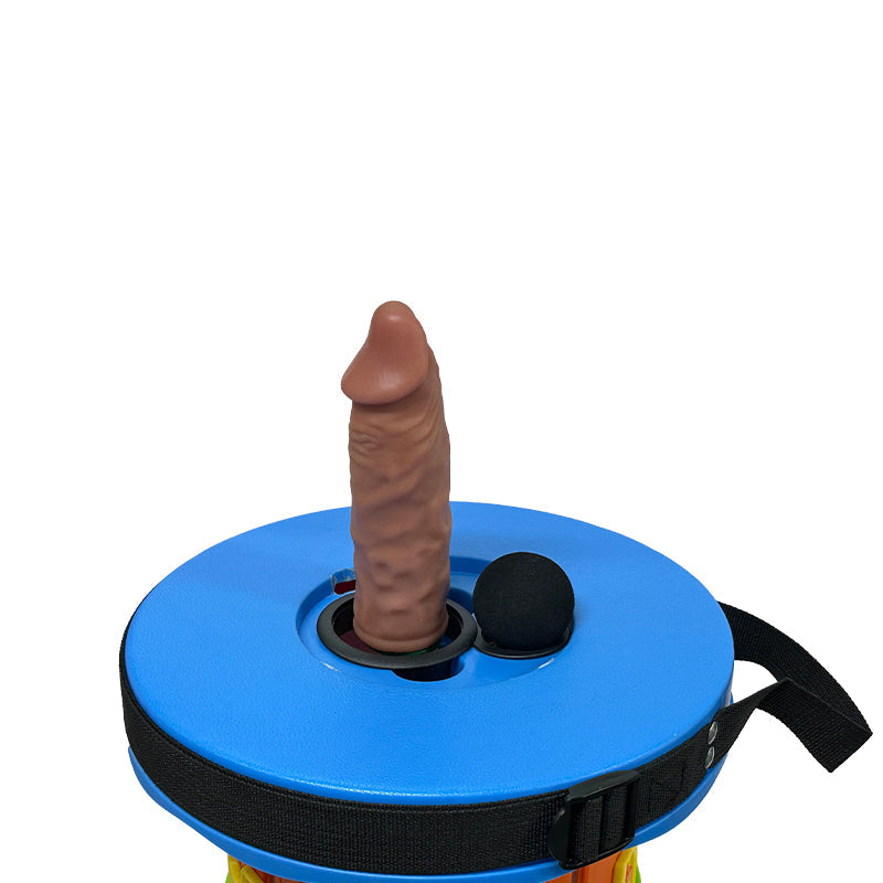 TOYHEERG Rainbow Chair Sex Dildo Machine Outdoor Stimulation