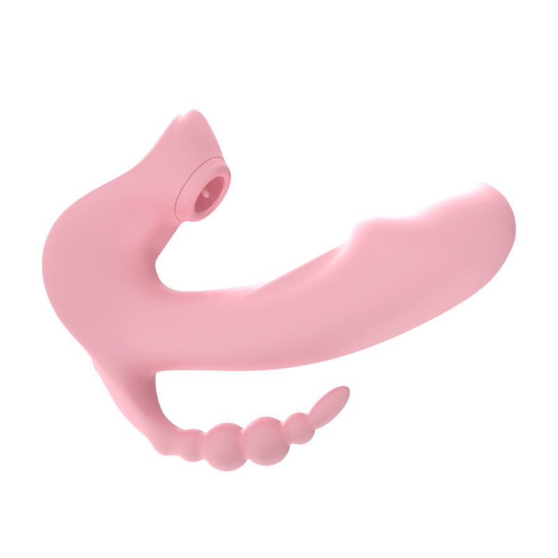 Lurevibe - G-Spot Stimulation Anal Play Clitoral Suction Wearable Female Masturbator