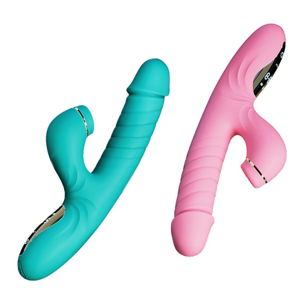 Lurevibe - Suck Telescopic Heating Vibrator