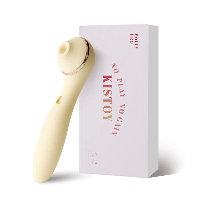 Kistoy® Polly Pro Sucking Air Pulse Vibrator