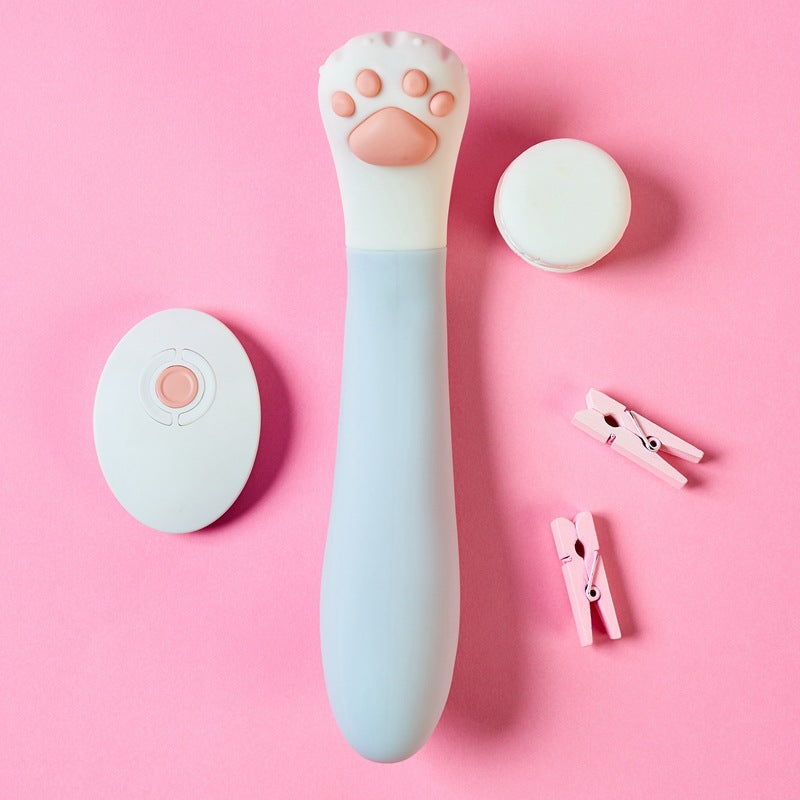 Lurevibe - Cat Claw Wireless Remote Control Vibrating Stick Female Masturbation Massage Vibrating Stick