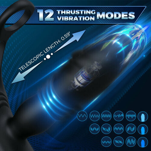 Male Prostate Massager and Iron Man Penis Exerciser set