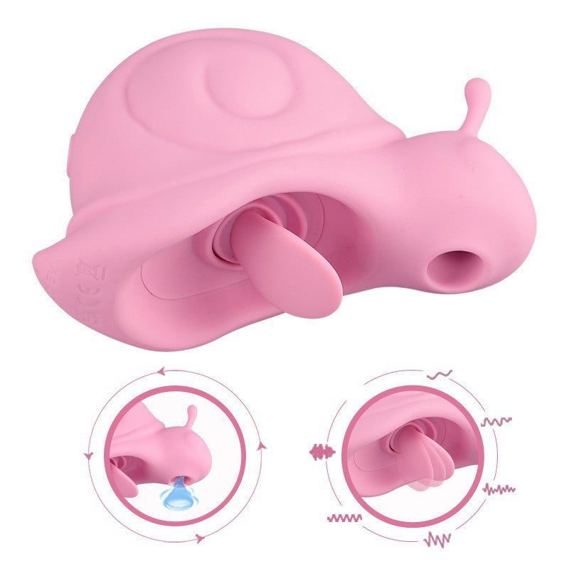 Lurevibe - Snail Sucking Egg Skipping Female Masturbator Tongue Licking Vibration Three In One