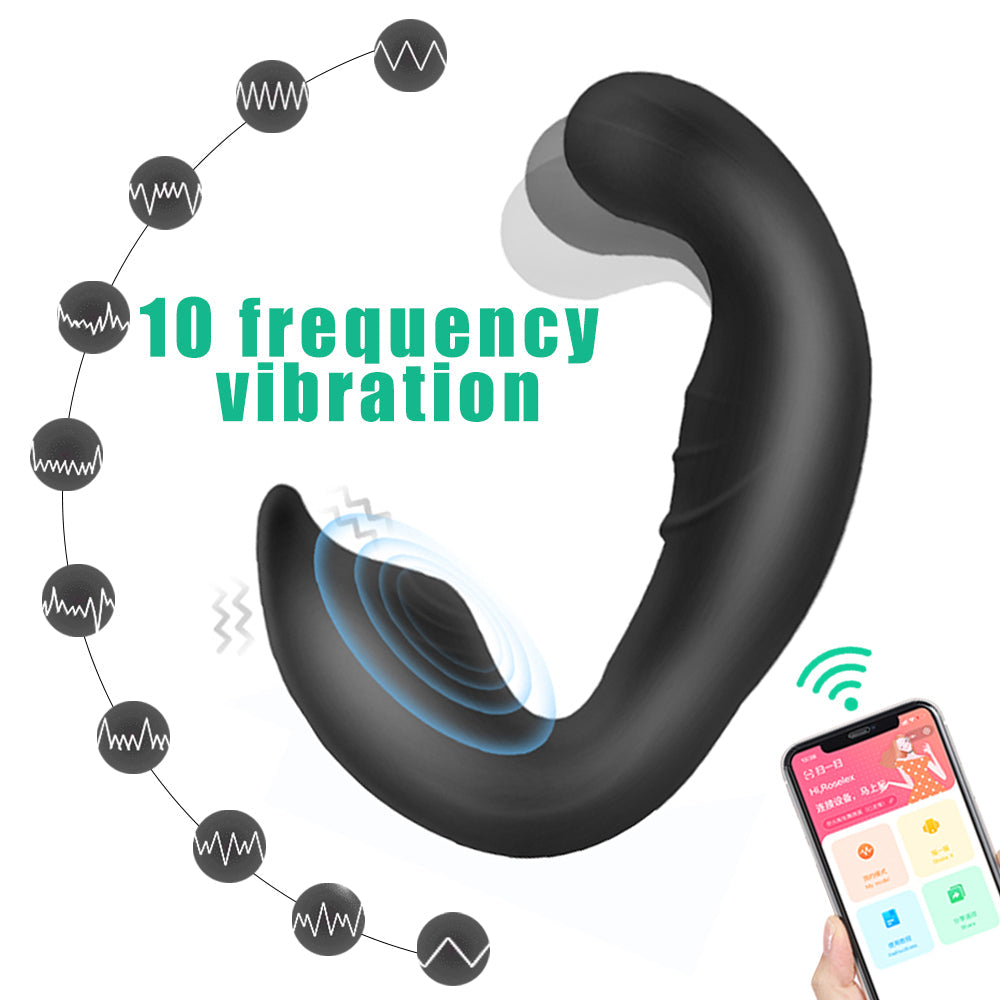 Prostate Massager App Remote Mobile Phone Remote Control Vestibular Artifact Strong Shock Button