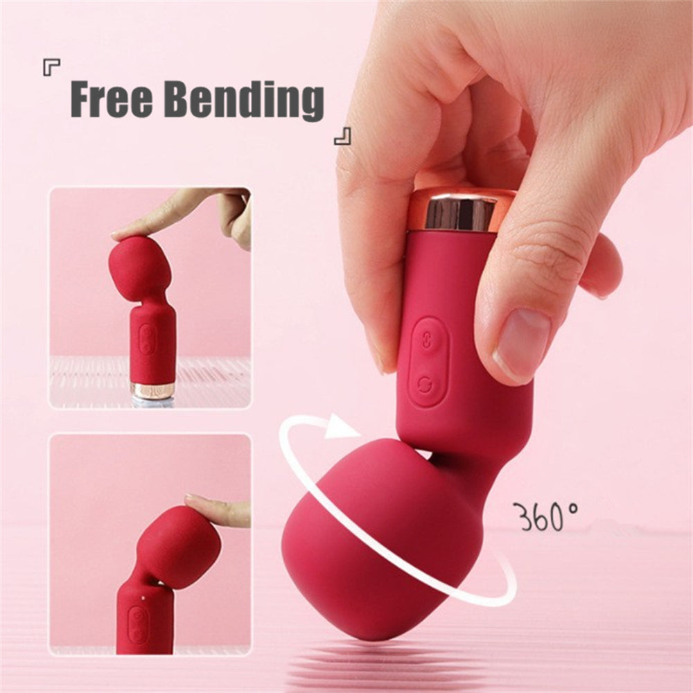 Lurevibe -Mini Strong Shock  Vibrator Women's Multi Frequency Second Wave Masturbator Small Massage Stick