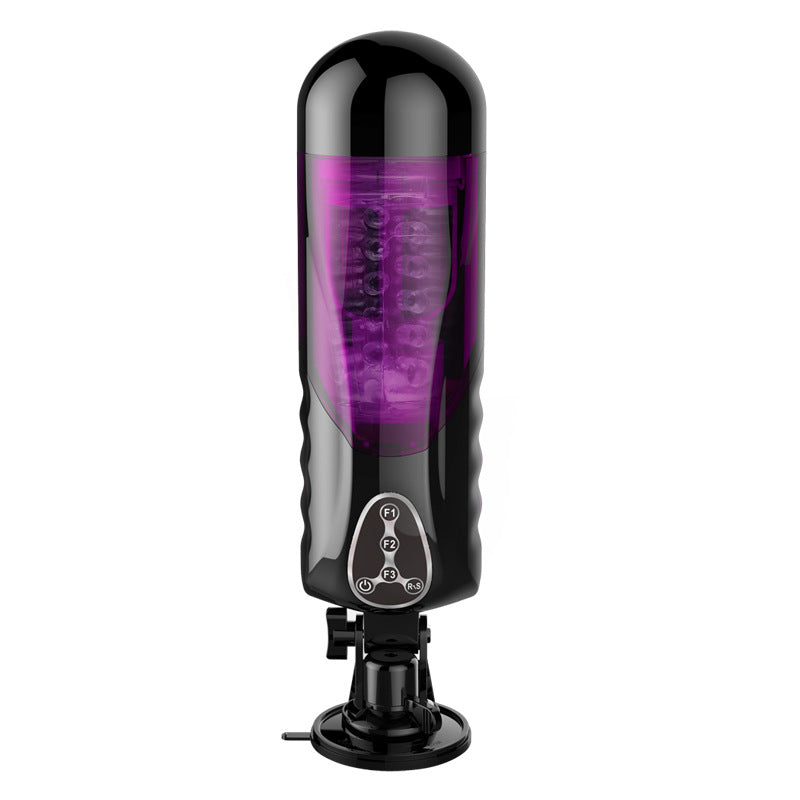 Lurevibe - First Class Trainer Rotating and Thrusting Suction Cup Masturbator