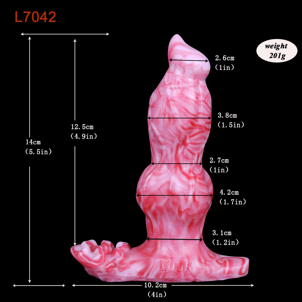 Remote Control Vibrating Dildo Clit Stimulate Anal Plug