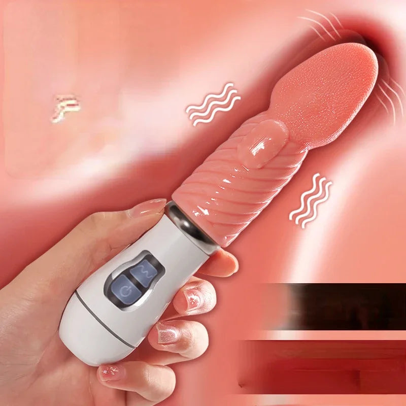 Tongue Vibrator Av Stick Vibrator Female Masturbator