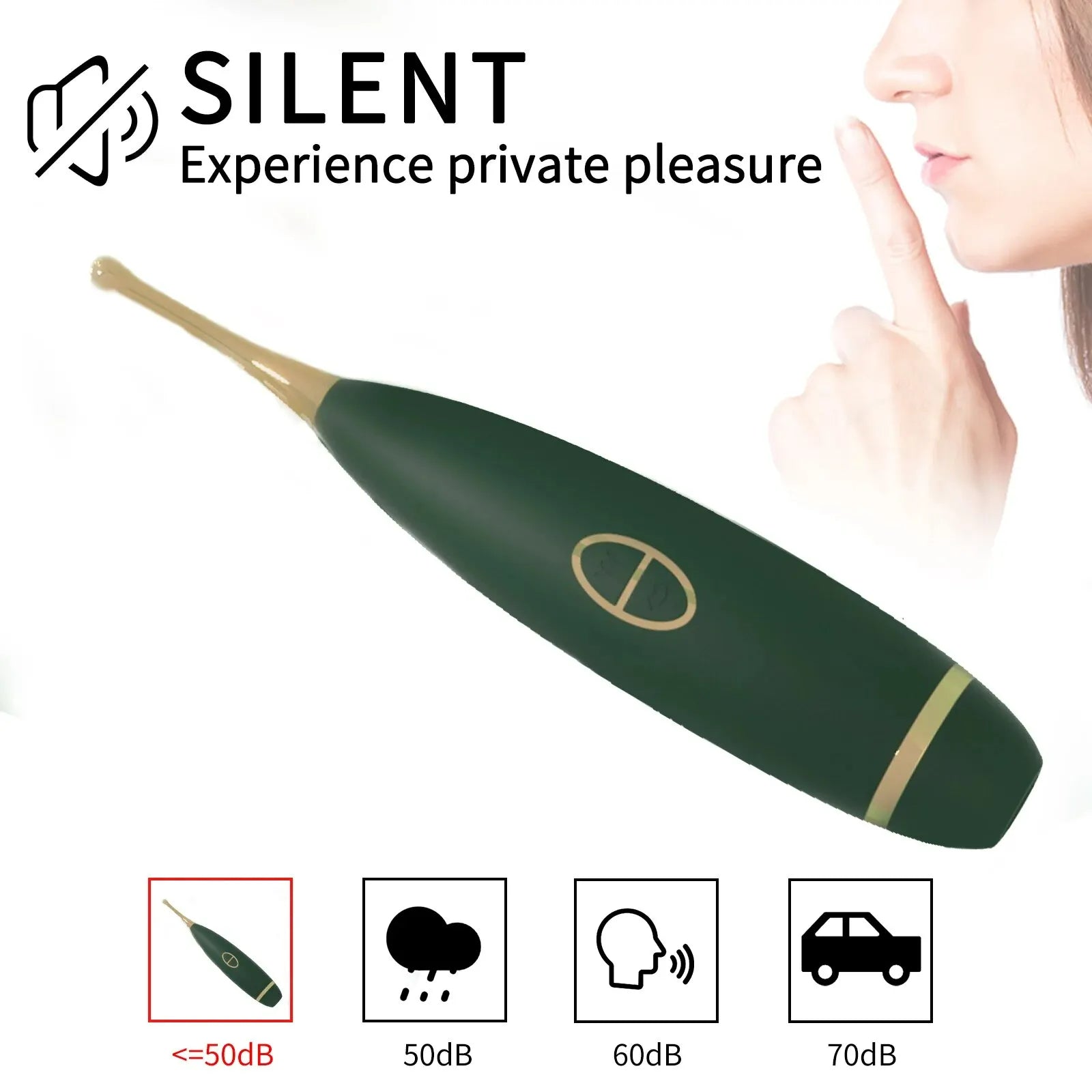 Lurevibe - Powerful Clitoris Sucking Vibrator Pen G-spot Stimulator