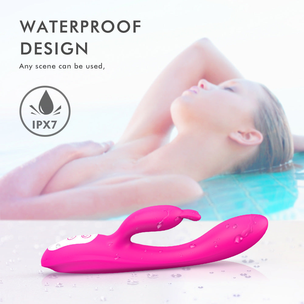 Lurevibe - Female Masturbation Device Rabbit Heated Vibrator Waterproof