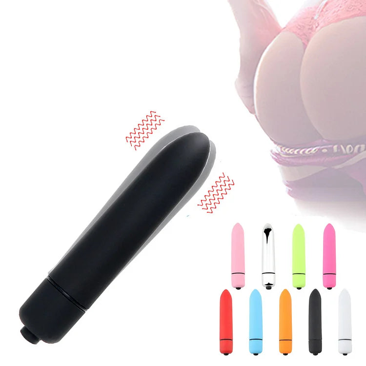 Lurevibe - Fun Vibrator Mini Bullet Jump Egg Ten Frequency Vibration Tip Frosted Bullet