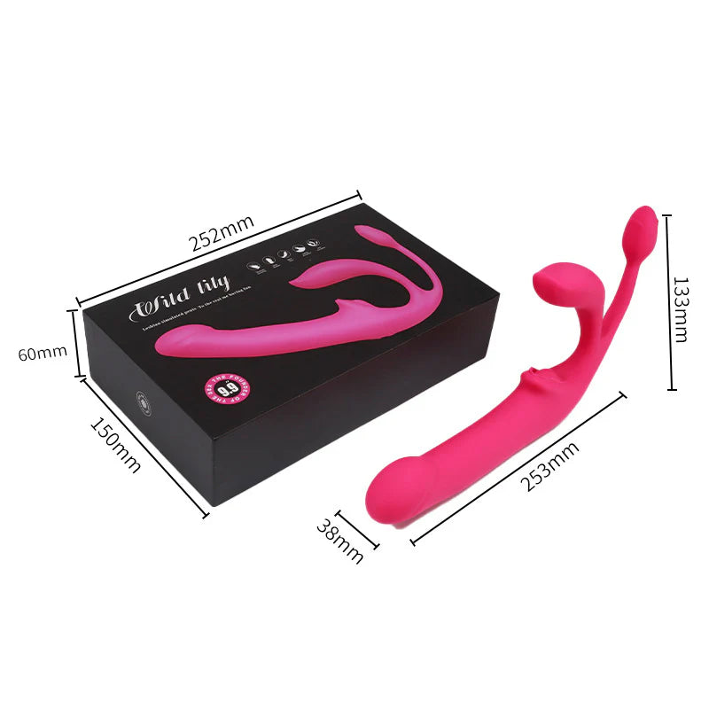 Yeain Wireless Remote Control Retractable Vibrator Lesbian Toys