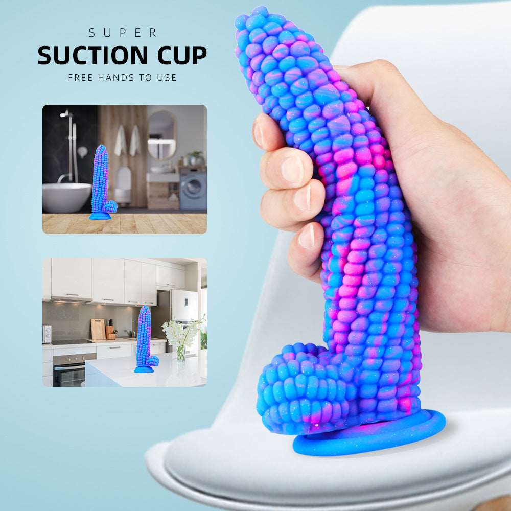 Lurevibe - Corn Silicone Dildo Huge Penis Anal Plug