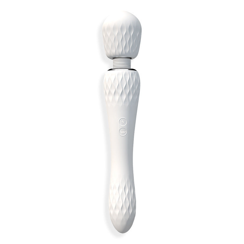 Lurevibe - Strong Shock Vibration Women's Masturbation Double Head Massage Stick