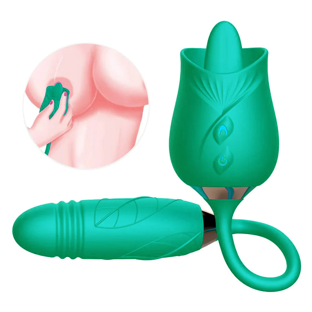 Lurevibe - The Rose Toy With Bullet Vibrator Pro