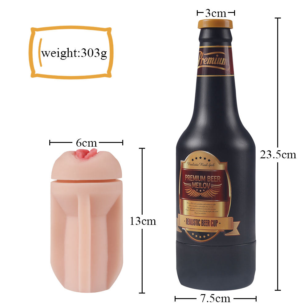 Lurevibe - Male Masturbator Erotic Toy Portable Beer Bottle