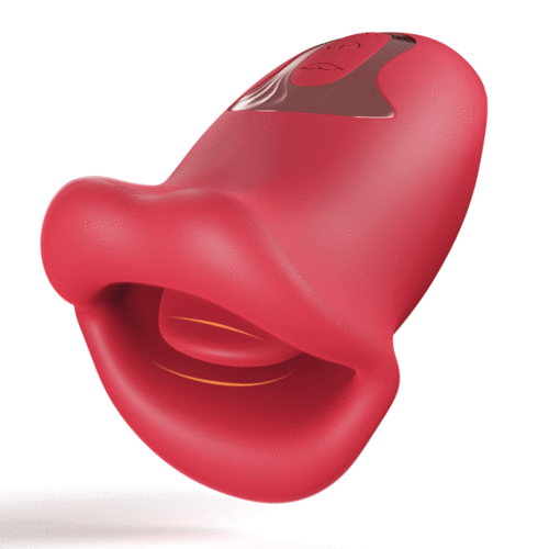 Lurevibe - Rose Muncher 10 Biting & 10 Vibrating Modes Stimulate Nipple Clitoral Women Vibrator