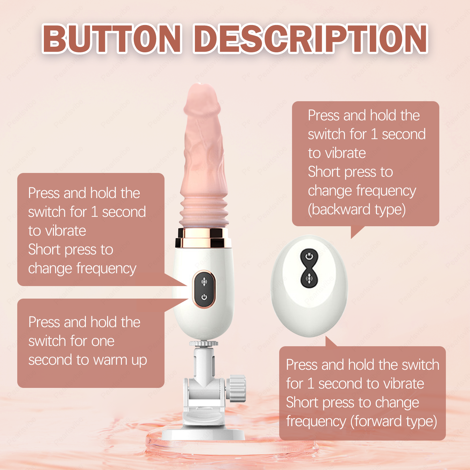 Realistic Dildos Thrusting Dildo Set